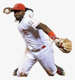 Brandon Phillips Glove, Brandon Phillips Wilson Datdude, - Reds Baseball Player Png, Transparent Png, Free Download