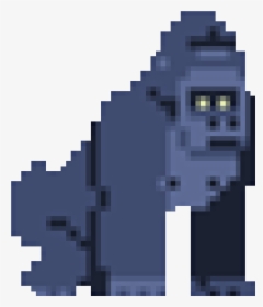 Gorilla Leash Name Imagepng - Gorilla Pixel Art Gif, Transparent Png, Free Download