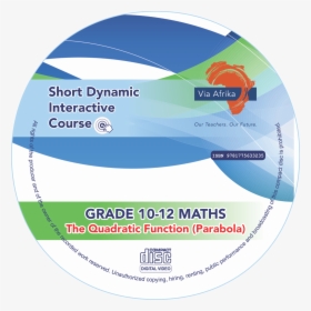 The Quadratic Function (grades 10 12) - Cd, HD Png Download, Free Download