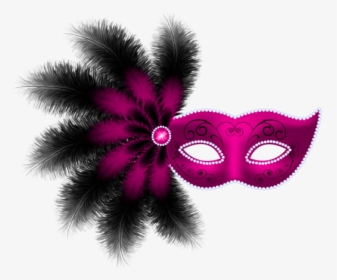 #antifaz #antifa #face #music #feather #feathers #glasses - Transparent Background Masquerade Mask Clipart, HD Png Download, Free Download