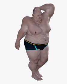 Fat People Png - Overweight Man Png, Transparent Png, Free Download