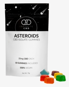 Asteroids Cbd Isolate Gummies - Gummy Candy, HD Png Download, Free Download
