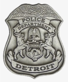 Detroit Police Officer Badge, HD Png Download, Free Download