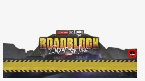 Roadblock End Of The Line Background, HD Png Download, Free Download