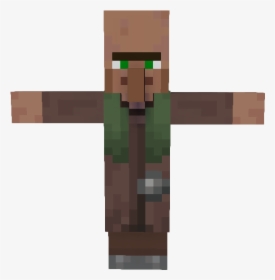 Villager Minecraft T Pose, HD Png Download, Free Download