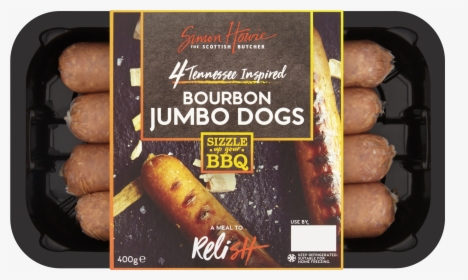 Bourbon Jumbo Dogs - Simon Howie Bourbon Hot Dogs, HD Png Download, Free Download