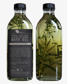 Rosemary, Thyme And Mint Invigorating Herbal Bath Oil - Ambre Bath Oil, HD Png Download, Free Download