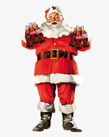 Transparent Vintage Santa Claus Png - Coca Cola Santa Png, Png Download, Free Download