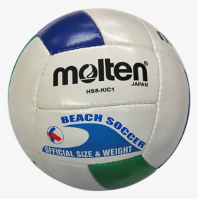 Balón Futbol Molten Playa Cosido - Biribol, HD Png Download, Free Download