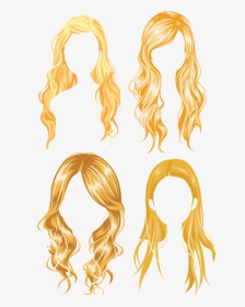 Hair Wig Png - Anime Hair Vector, Transparent Png, Free Download