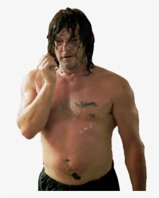 #twd #normanreedus #daryldixon #thewalkingdead - Barechested, HD Png Download, Free Download