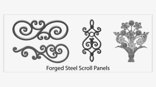 Ornamental Wrought Iron Scrolls, HD Png Download, Free Download