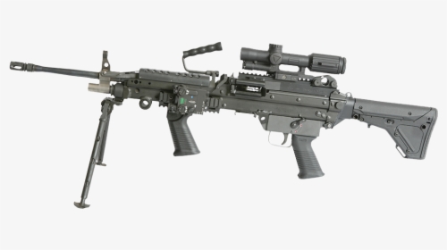 Machine Gun Armory Mk46 - Mga Saw, HD Png Download, Free Download