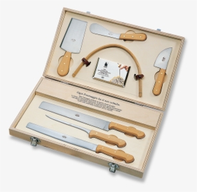 Italiani 7pc Cheese Knife Set Boxwood-0 - Coltelleria Berti Formaggi, HD Png Download, Free Download