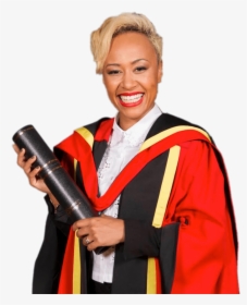 Emeli Sandé Holding University Of Glasgow Honorary - Emeli Sande Before She Was Famous, HD Png Download, Free Download