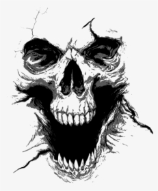 Screaming Skull Tattoo Designs, HD Png Download, Free Download