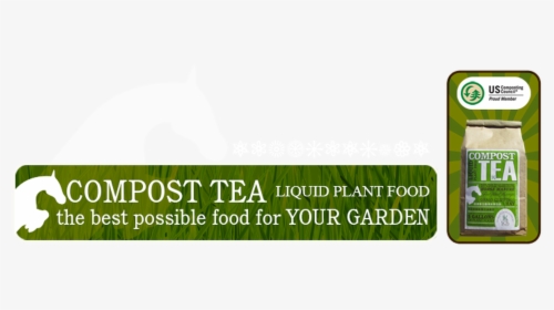 Compost Tea, Liquid Plant Food - Grass, HD Png Download, Free Download