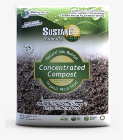 Sustane 20lb Bagcroppedcloser900pxl - Low In N And P Soil, HD Png Download, Free Download