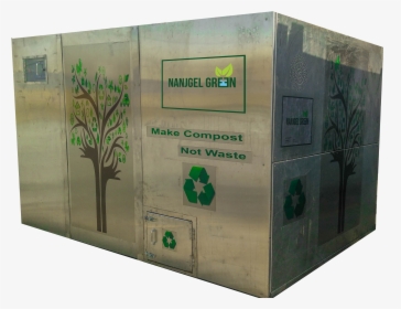 Uae Compost Machine Nanjgel Green - Compost Making Machines, HD Png Download, Free Download