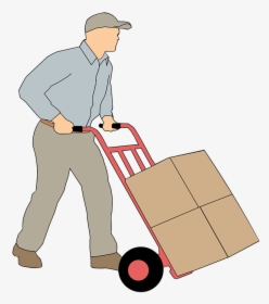 Shipping, Shipment, Delivery, Box, Man, Male, Work - Delivery, HD Png Download, Free Download