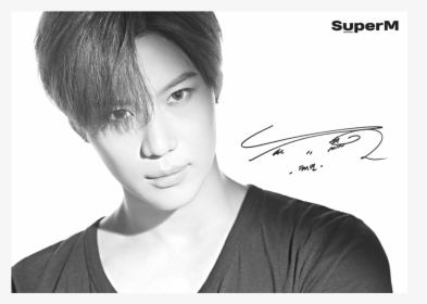 Super M Taemin Signed Poster, HD Png Download, Free Download