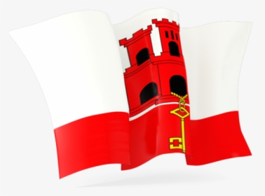 Download Flag Icon Of Gibraltar At Png Format - Gibraltar Flag Waving, Transparent Png, Free Download