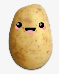 Kawaii Potato Transparent Background , Png Download - Kawaii Emojis ...