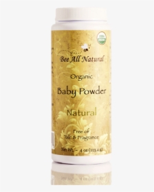 Organic Baby Powder - Bottle, HD Png Download, Free Download