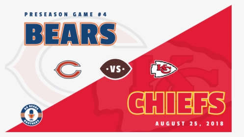 Chicago Bears Kansas City Chiefs Postgame Show , Png - Kansas City Chiefs, Transparent Png, Free Download
