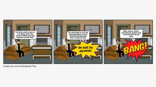 Climate Change Comic Strip Template, HD Png Download, Free Download