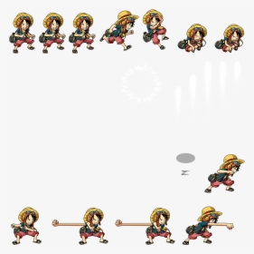 Sprite Sheet One Piece, HD Png Download, Free Download