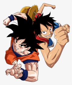 Goku And Luffy Png, Transparent Png, Free Download