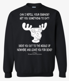 Refill Your Eggnog Sweatshirt, Shirt - Feliz Navidad Putos Sweater, HD Png Download, Free Download