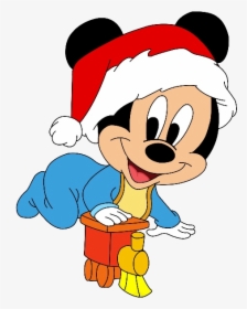Baby Mickey Mouse Christmas, HD Png Download, Free Download