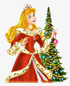 Transparent Kostenlose Weihnachtsclipart - Aurora Disney Princess Christmas, HD Png Download, Free Download
