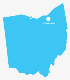 State Ohio Map, HD Png Download, Free Download