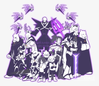 Персонажи,papyrus ,papyrus Ex,alphys,dr - X Tale, HD Png Download, Free Download