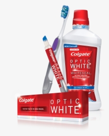 Colgate Optic White Png, Transparent Png, Free Download