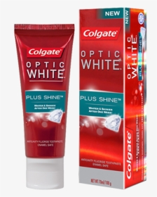Colgate Optic White Plus Shine, HD Png Download, Free Download