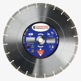 Star Blue High Speed Diamond Blades - Diamond Products Blue Star, HD Png Download, Free Download