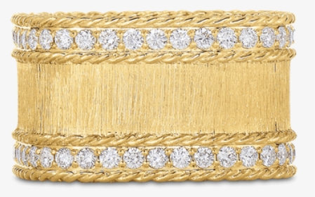 Roberto Coin Satin Finish Ring With Diamond Edges - Coin Purse, HD Png Download, Free Download