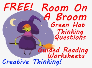 Free Room On Broom Creative Thinking Worksheets Make - Cartoon, HD Png Download, Free Download