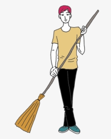 Sweeping - Illustration, HD Png Download, Free Download