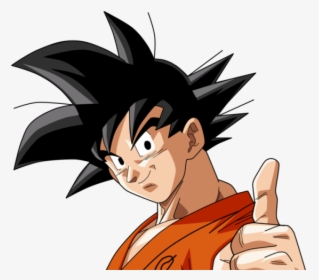 Goku Thumbs Up Png, Transparent Png, Free Download