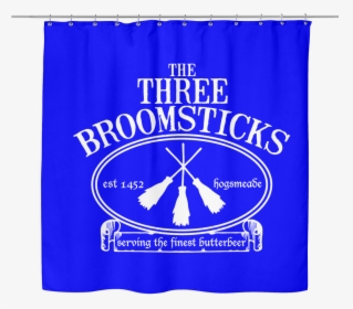The Three Broomsticks Shower Curtain - Beaver Magazine, HD Png Download, Free Download
