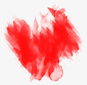 #freetoedit #myedit #red #watercolor #paint #splotch - Watercolor Paint, HD Png Download, Free Download