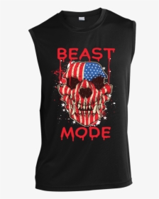American Beast Mode Sport Tek T Shirt , Png Download - Vest, Transparent Png, Free Download