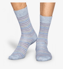 Happy Socks Tst01-9002 Thin Stripe - Sock, HD Png Download, Free Download