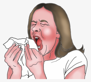 How To Fake Sneeze - Girl, HD Png Download, Free Download
