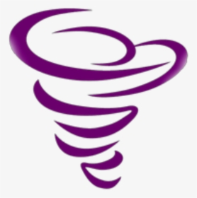 Tornado Clipart Purple Clipart Transparent Library - Purple Tornado Clip Art, HD Png Download, Free Download